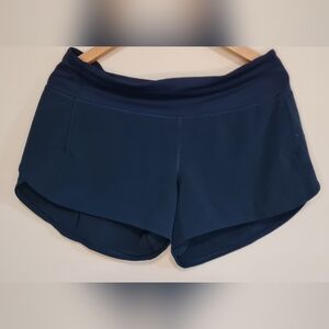 Lululemon Athletica Deep Blue Athletic Shorts